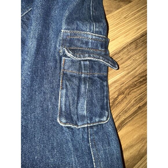 Prezzia Vintage Jean Denim Jacket Unisex Size Large - Picture 4 of 11